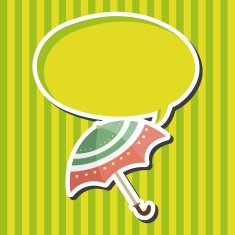 Umbrella theme elements vector eps N37