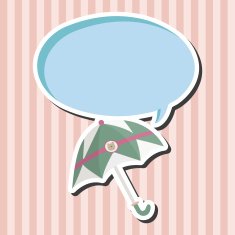 Umbrella theme elements vector eps N41