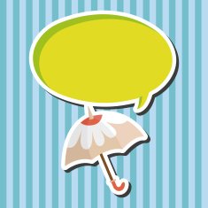 Umbrella theme elements vector eps N46