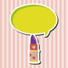 lipstick theme elements vector eps N9