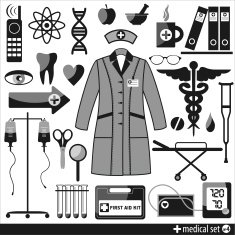 Medical and health vector illustration N2