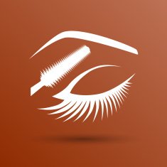 Fashion beautiful woman Illustration Perfect Make-up