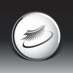False lashes isolated eyelash fake eye woman up girl close N4