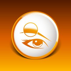 Human eye vector isolated eyebrow female makeup beauty eyesight N4