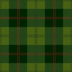 Green Seamless Tartan Plaid Design