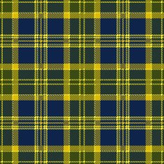 Blue Tartan Plaid Seamless Design