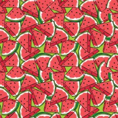 Watermelon repeated pattern