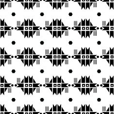 Tribal ornament N9