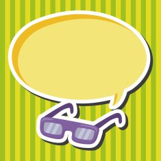 glasses theme elements vector eps N14