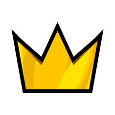Crown vector icon N8