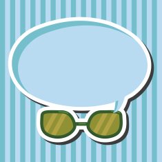 glasses theme elements vector eps N19