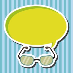 glasses theme elements vector eps N21