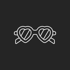 glasses line icon N7