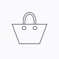 Ladies handbag icon Elegance women accessory N9