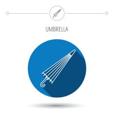 Umbrella icon Water protection sign N18
