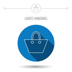 Ladies handbag icon Elegance women accessory N10