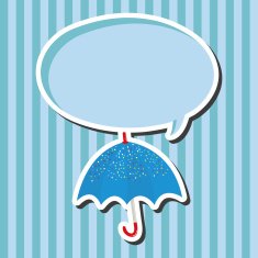 Umbrella theme elemets vector eps N33