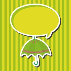 Umbrella theme elemets vector eps N43