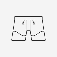 swim suit line icon N11