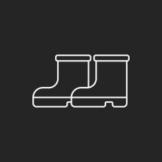 Rain boots line icon N7