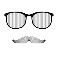 Hipster Sunglasses and Mustaches N2
