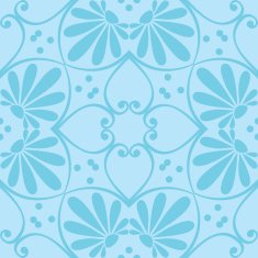 vector seamless floral ornament