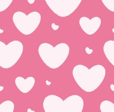 Grunge Pattern With Hearts N2