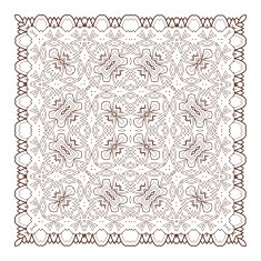 Vector Beautiful Deco Black Mandala N162