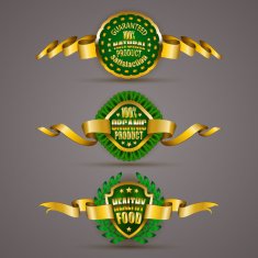 Golden badges