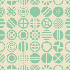 circle seamless pattern N3
