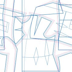 Sewing pattern Seamless texture N2