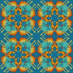 colorful abstract mandala shapes 7 N2