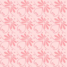 vector set seamless floral ornament N6