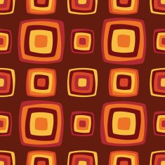 Seamless geometric vintage wallpaper vector N11