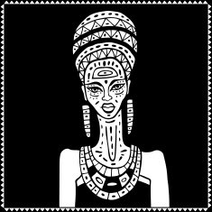African Woman Portrait N4
