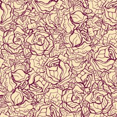 Seamless roses pattern N6