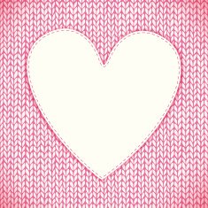 Romantic valentine's day knitted background N8