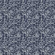 Seamless pattern with decorative roses N6