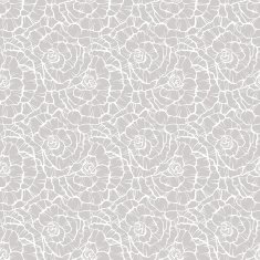Seamless pattern with decorative roses N7