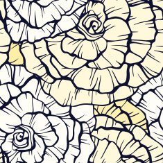 Seamless pattern with decorative roses N12
