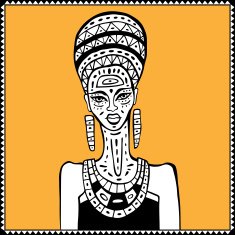 African Woman Portrait N5