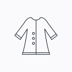 Cloak icon Protection jacket outerwear sign N7