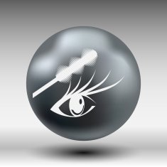 Illustration brushes mascara brush makeup eye eyelash N7