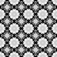 Monochrome seamless pattern N9
