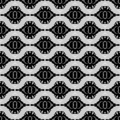 Monochrome seamless pattern N22