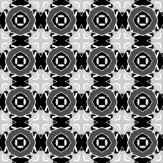 Monochrome seamless pattern N25