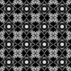 Monochrome seamless pattern N26