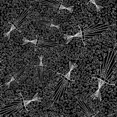 Hand drawn doodle seamless pattern with hearts N5