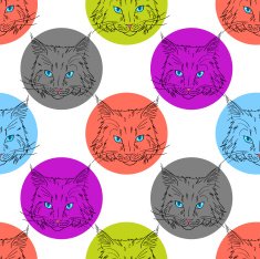 Maine coon pattern N2