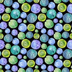 Watercolor Circle Pattern N2